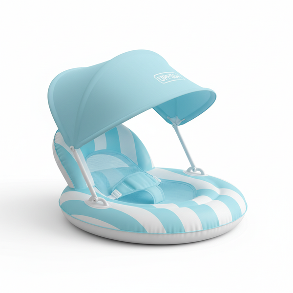 Baby Pool Float with Sunshade